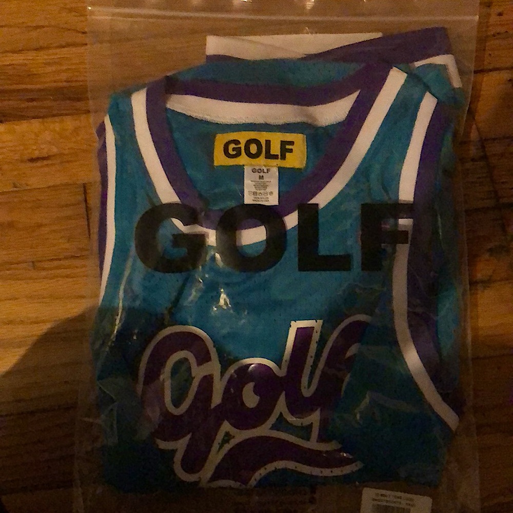 GOLF WANG X CHAMPION JERSEY AND SHORTS SET, NEW